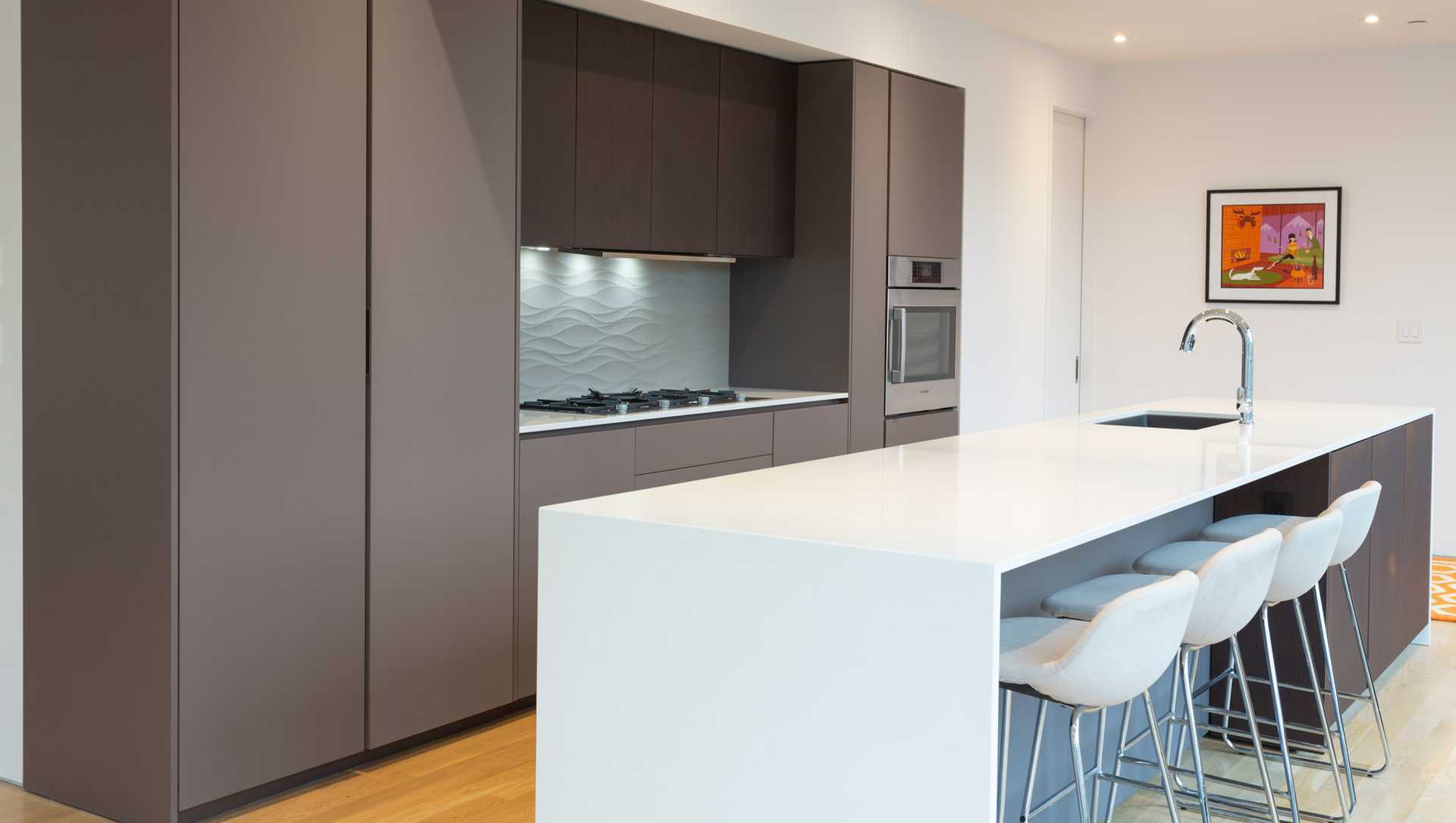 Modern kitchen renovation in historic Over the Rhine home