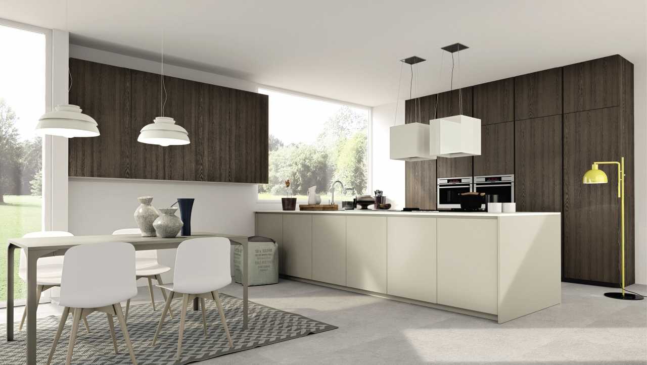 Award winning NOLI modern kitchen design, natural light